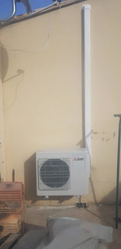 Installation d' un système de climatisation multisplit dans une villa sur Marignane