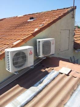 Installation de deux climatisations gamme éco sur Marignane.