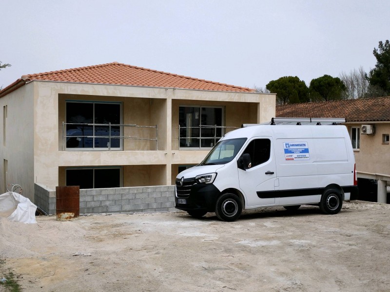 Réalisation de l'installation électrique de 6 appartements ainsi que des parties communes sur Cabriès