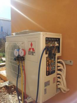 Installation d'un multi-splits dans une villa neuve sur Marignane