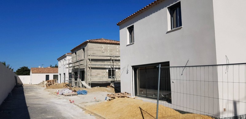 Réalisation du lot électricité, du lot chauffage, et du lot climatisation sur 4 logements sur Marignane