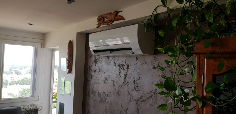 Installation d'un bi-splits dans un appartement sur Marignane