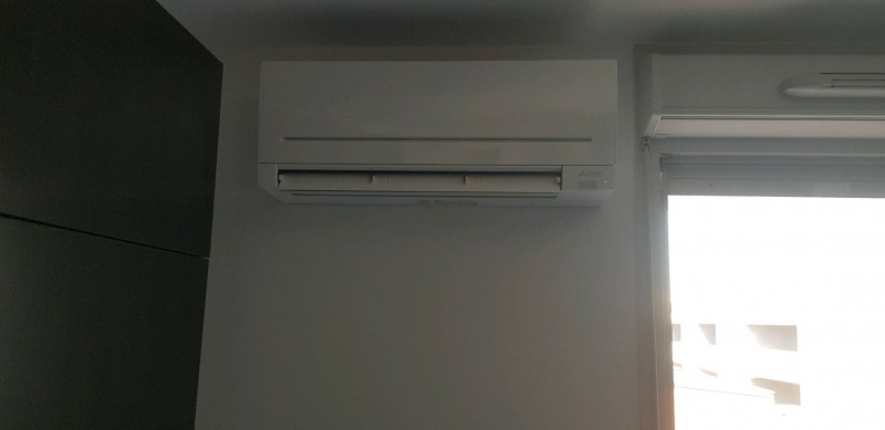 Mono split dans un appartement sur Marignane